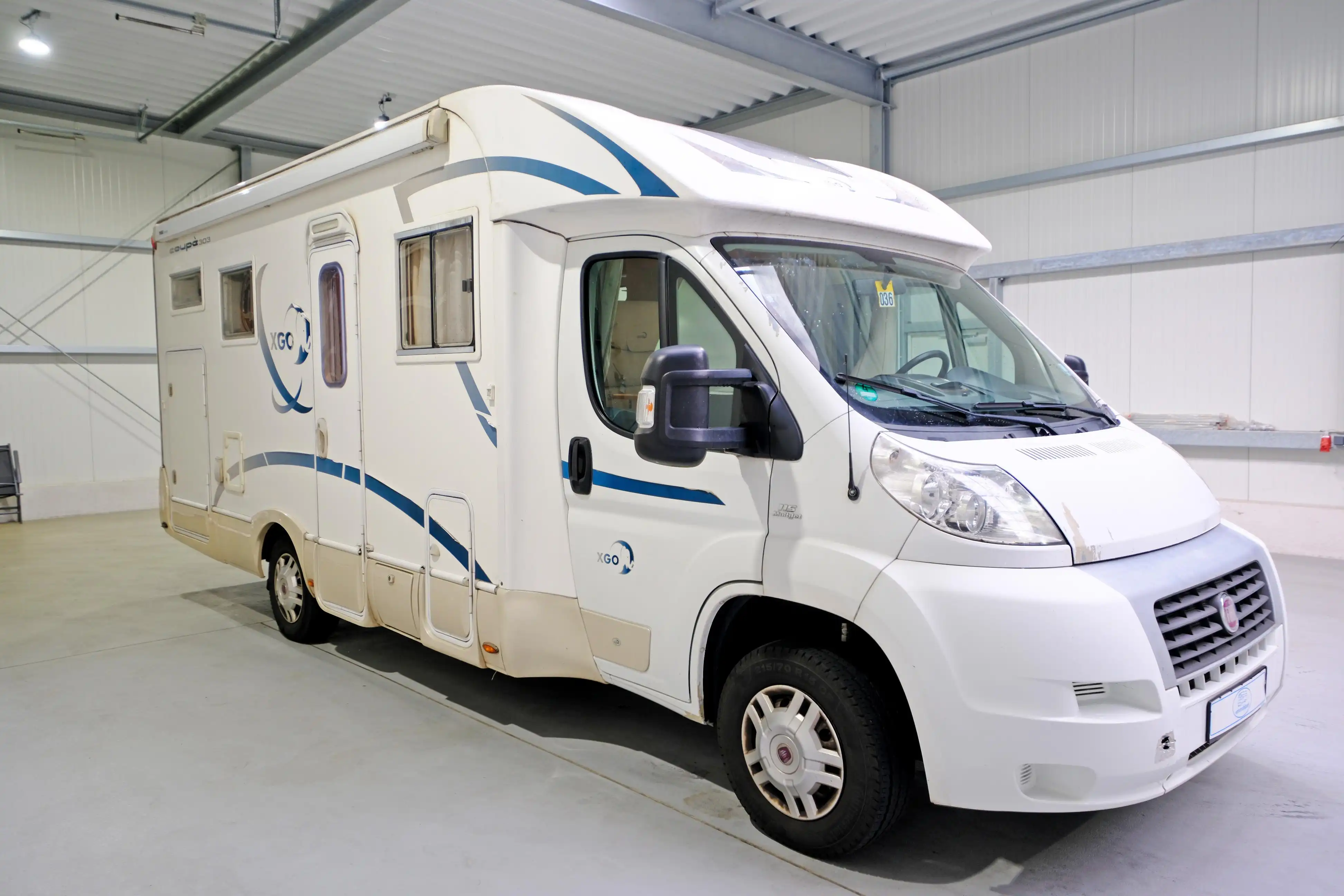 XGO Coupe 303/Festbett/Garage/Klimaanlage/Markise/Diesel-Heizung/Finanzierung möglich